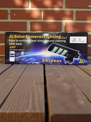 Hi Energy Solar Security Light With Wifi Camera