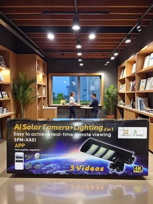 Hi Energy Ai Solar Camera Light – Smart Security