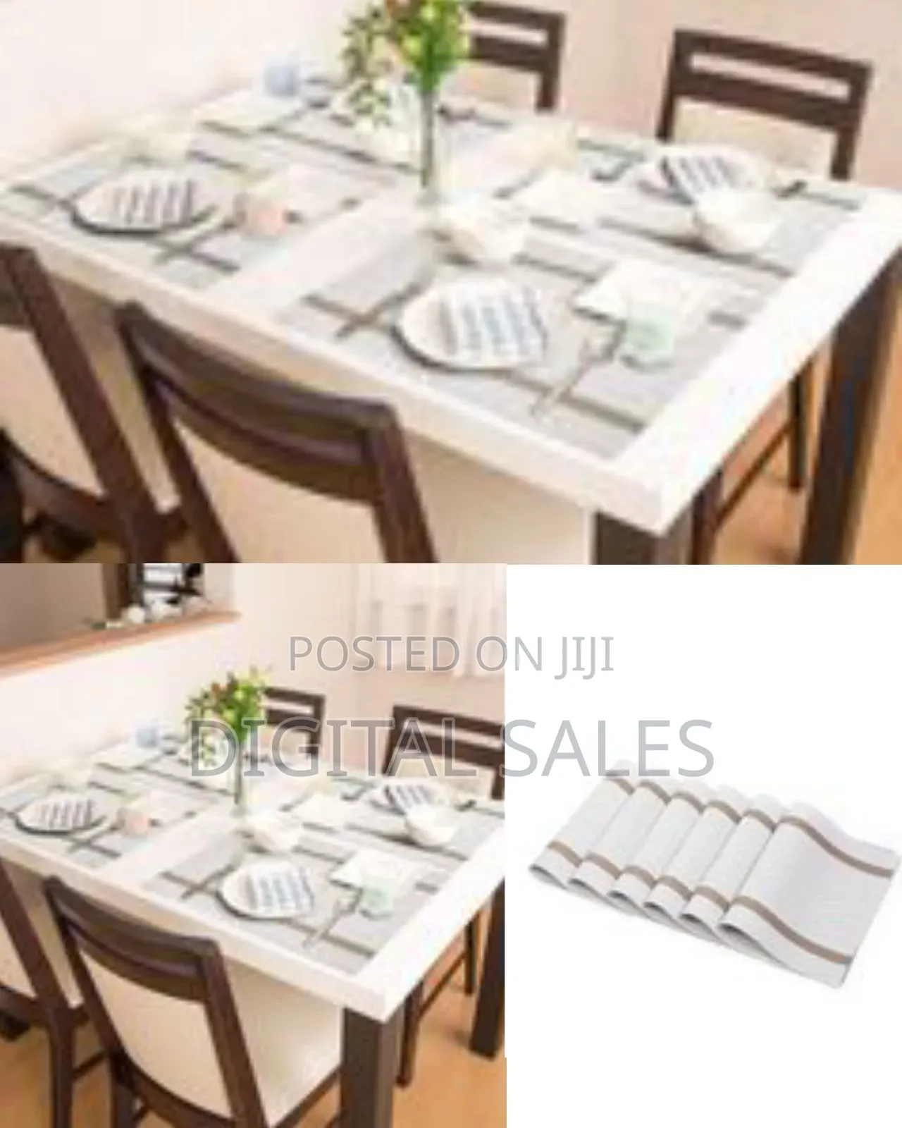 Set of Durable Woven Placemat