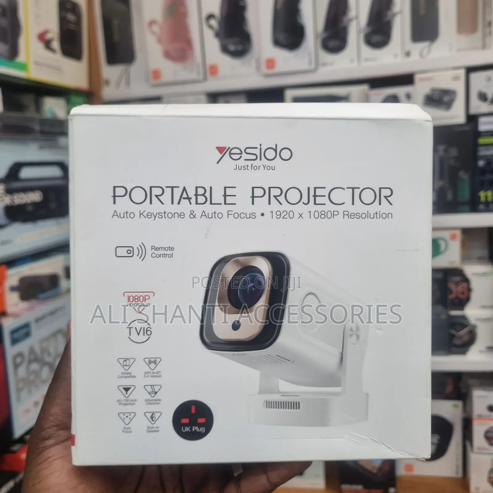 Portable Projector 1080p Hd Display Tv16