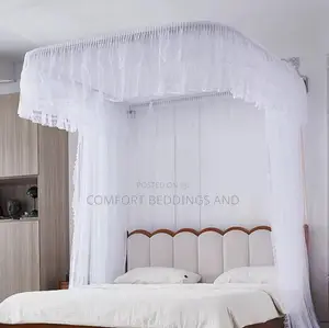 Wall Mount Mosquito Net White