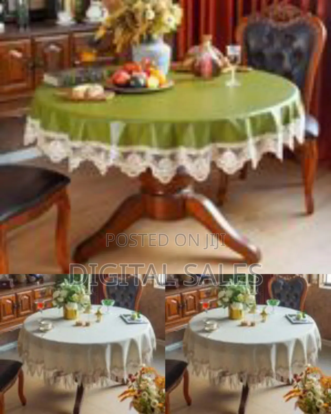 Elegant Round Tablecloth