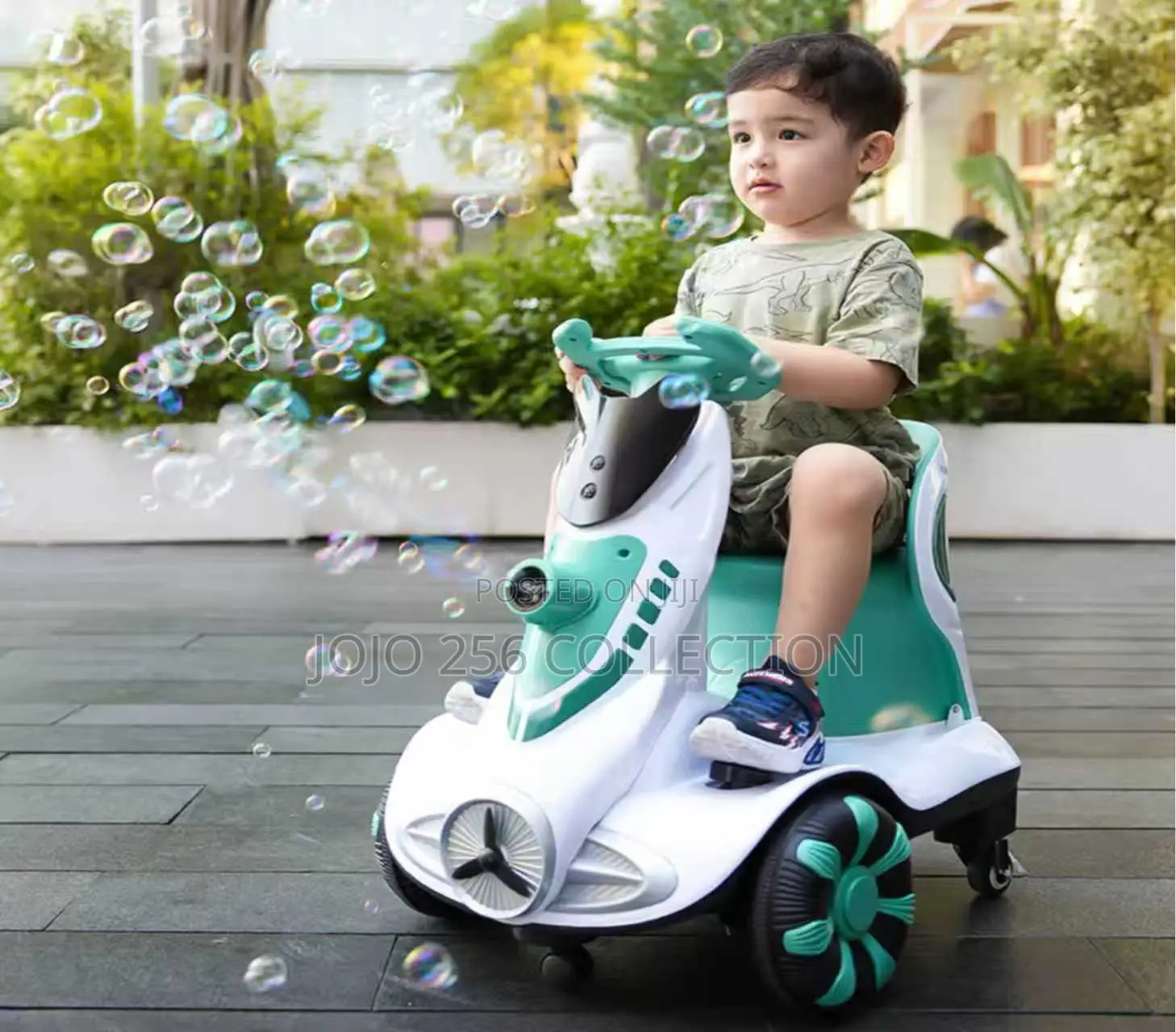 Kids Bike With Bubbles