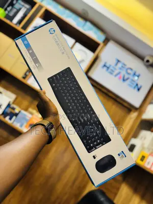 Hp Cs10 Wireless Keyboard Mouse Combo/2.4 GHZ