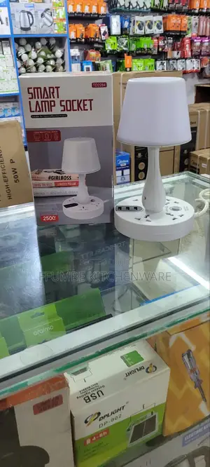 Bedside Lamp and Power Extension 2in1