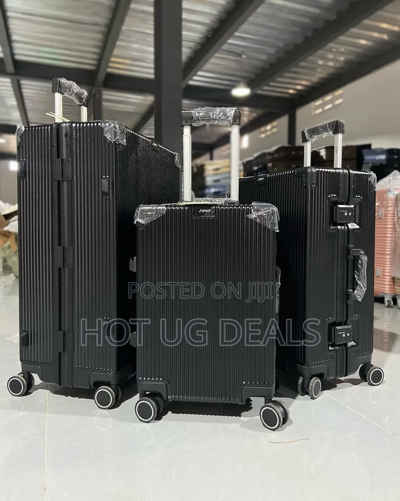 Luggage Set Polycarbonate Pc And Aluminum Frame Luggage Suitcase