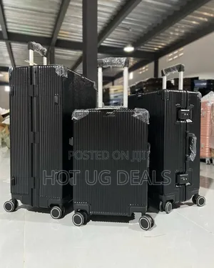 Luggage Set Polycarbonate Pc And Aluminum Frame Luggage Suitcase