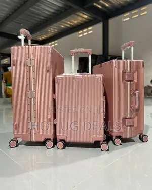 Luggage Set Polycarbonate Pc And Aluminum Frame Luggage Suitcase