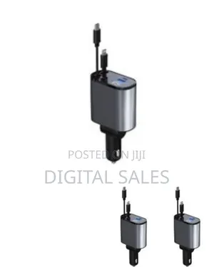 Retractable Car Charger, 100 4in 1