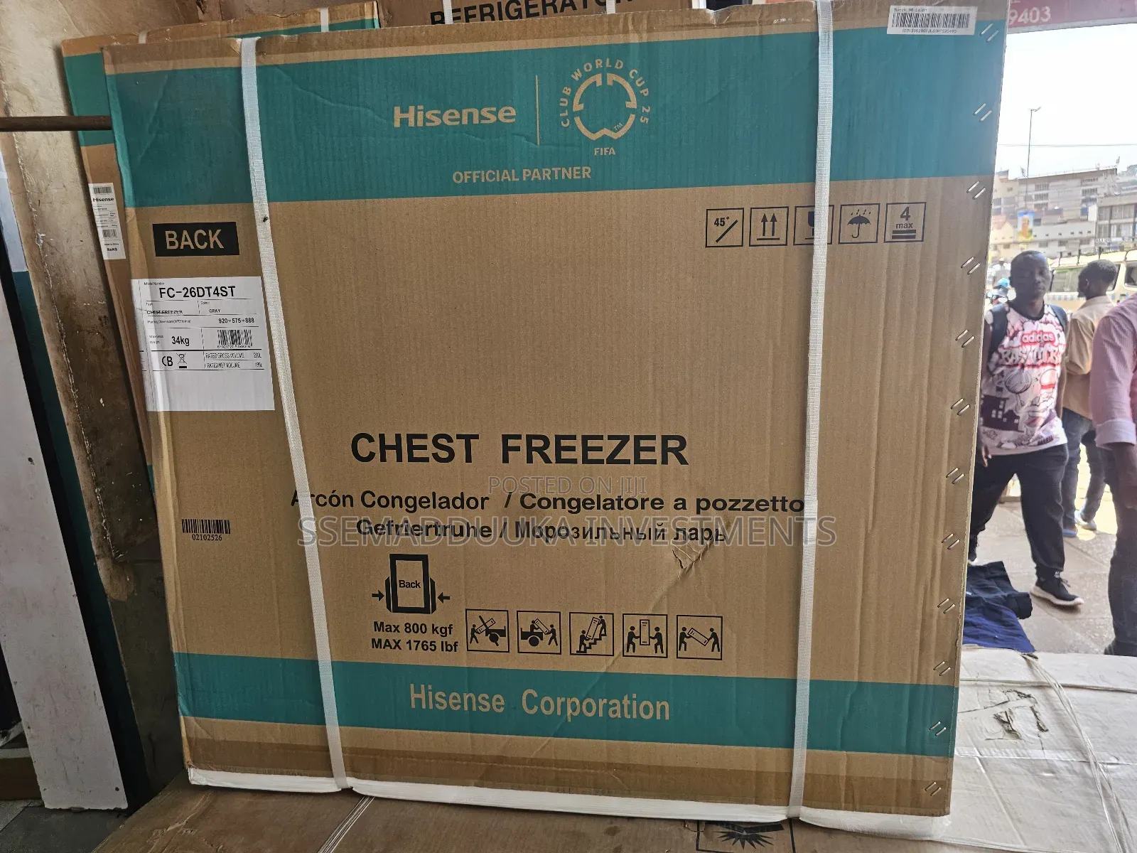 Hisense Fc-26d4st Chest Freezer