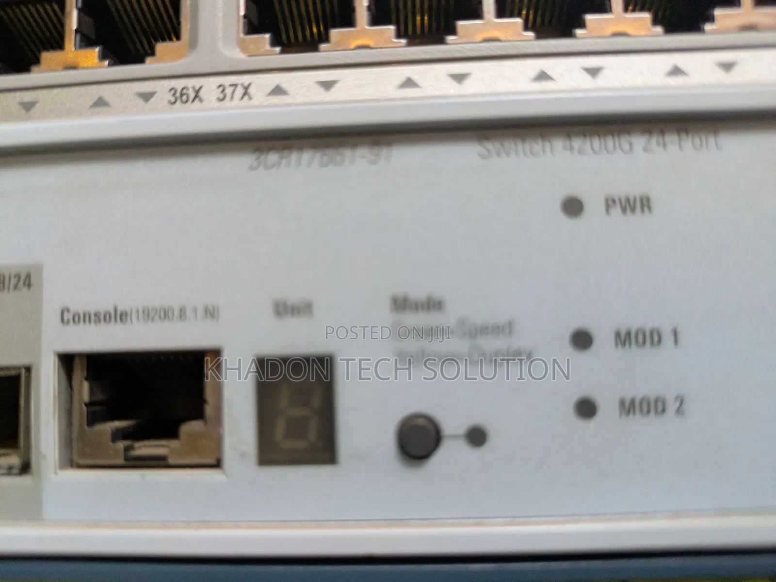 3com 3cr17661-91 24 Port 10/100/1000 Ethernet Switch Managed Stackable