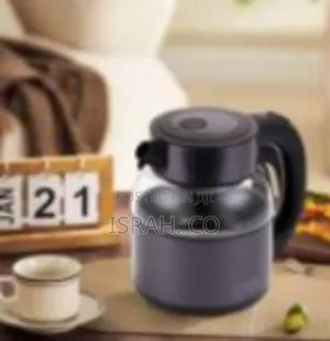 Winningstar Stylish Glass Electric Kettle With Copper/Rose Gol