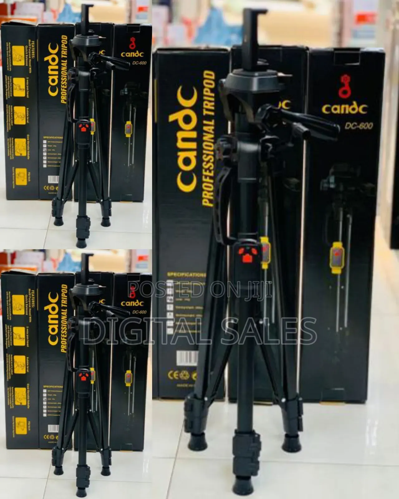 Candc Dc-600 Professional Tripod