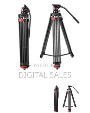 Heavy Duty Tripod Stand Fluid Head Tripod