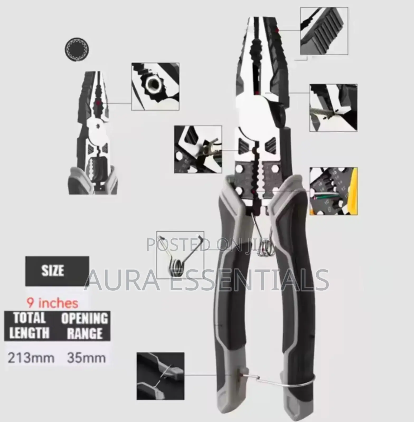 Multi-Functional Wire Strippers/Pliers