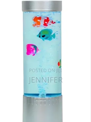 Bubble Tower Fish Lamp Bedside