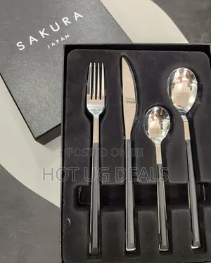 24 Pieces Set Of Teaspoon, Folks, Table Knives Spoons