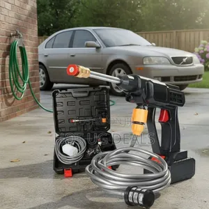 Wireless Car Wash Gun Cordless High Pressure Washer Gun With Battery
