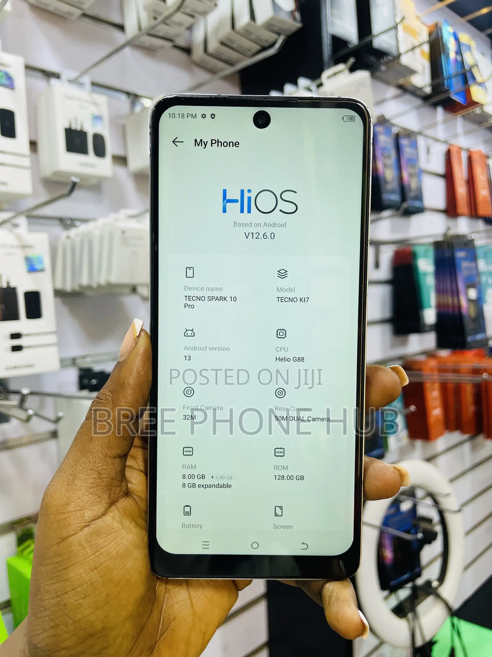Tecno Spark 10 Pro 128 GB Black