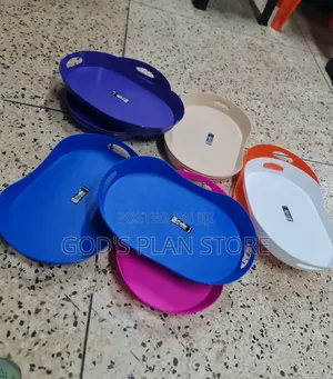Wholesale Plastic Serving Trays 12pcs