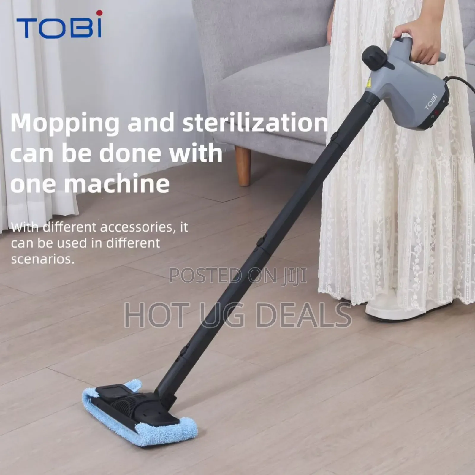 Tobi Steam Cleaner With Accessories