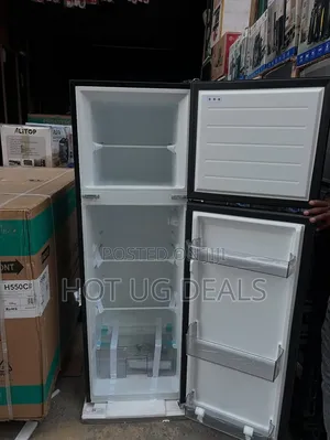 Midea 294l Fridge, (204l Net) Double Door Top Freezer Refrigerator