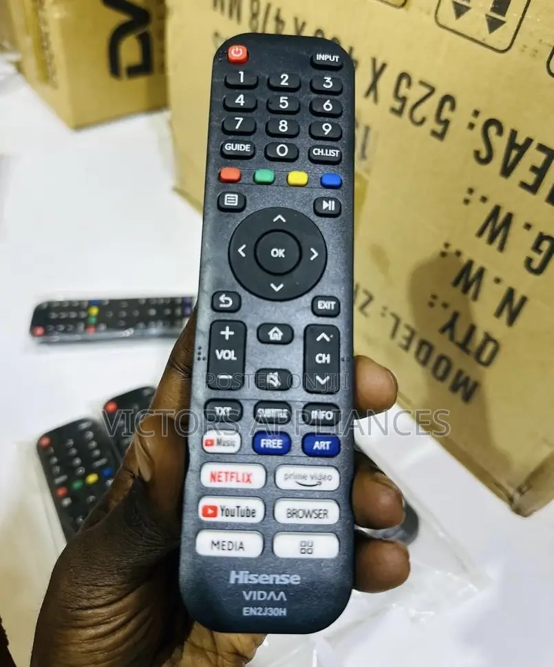 Hisense Smart Tv Remote for All Models