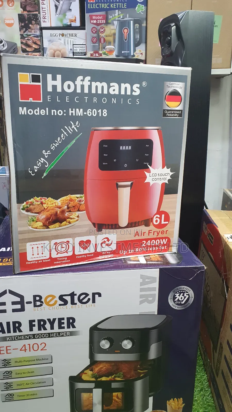 Hoffmans 6l Hm-6018 Air Fryer