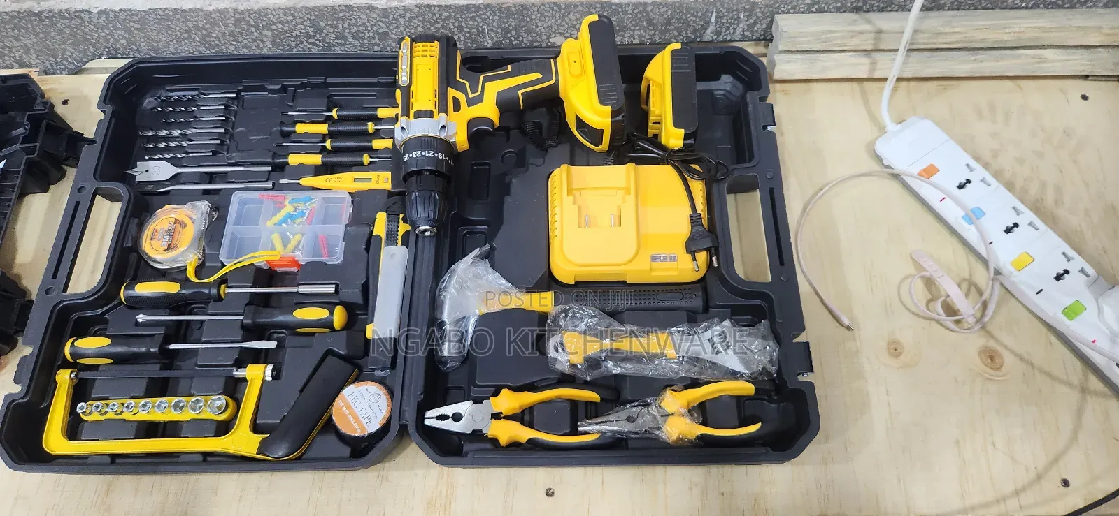 Cordless Drill Set or Tool Box Set