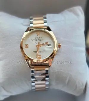 Rolex Cream Face Women's Fancy Wrist Time Piece Gift Box at Discount