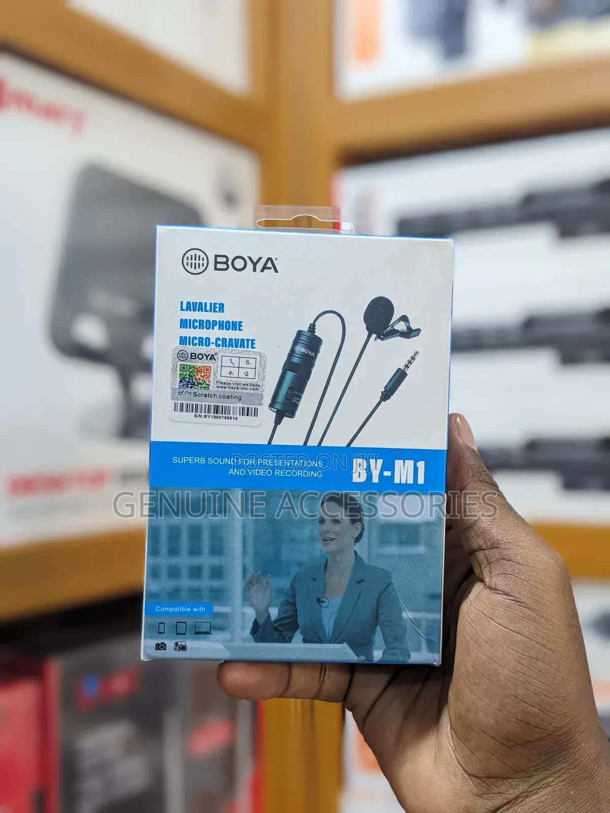 Boya Single Lavalier Microphone