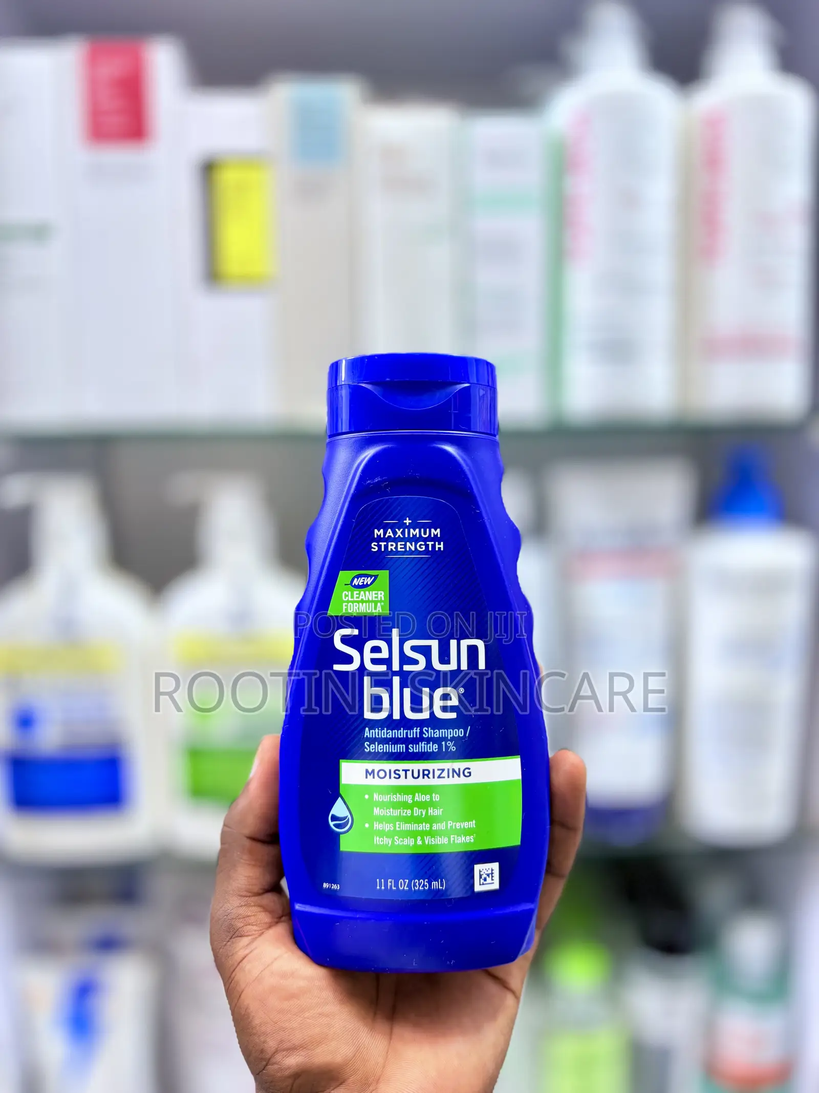 Selsun Blue Anti Dandruff Selenium Sulfide 1% Moisturizing Shampoo