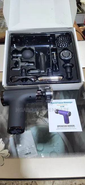 Massager or Heat and Freeze Massage Gun