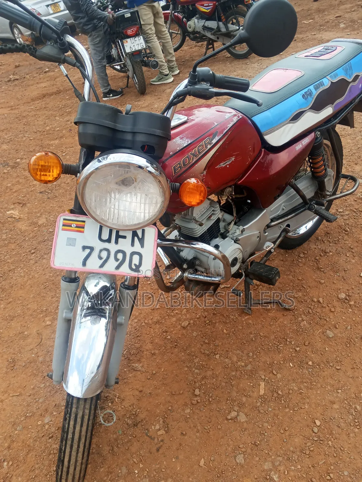 Bajaj Boxer 100 2023 Red