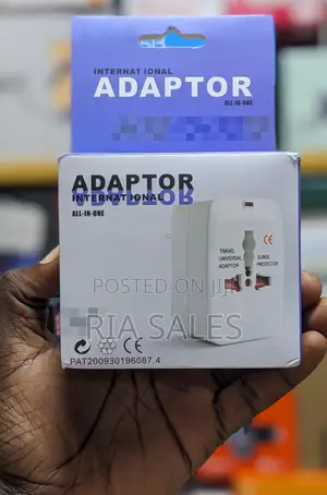 Universal International Adaptor With Surge Protection