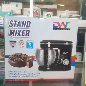 Digiwave 5l Stand Mixer 6 Speed Stainless Steel Bowl Copper Motor