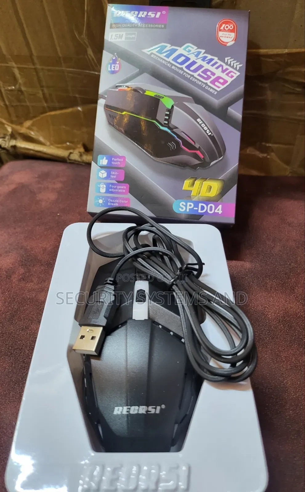 4d Gaming Mouse - Wired -Led