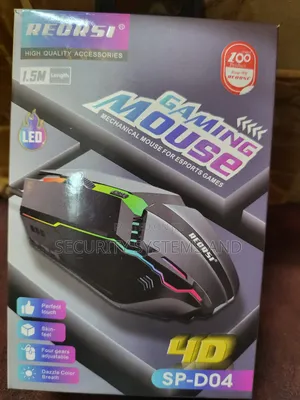 4d Gaming Mouse - Wired -Led