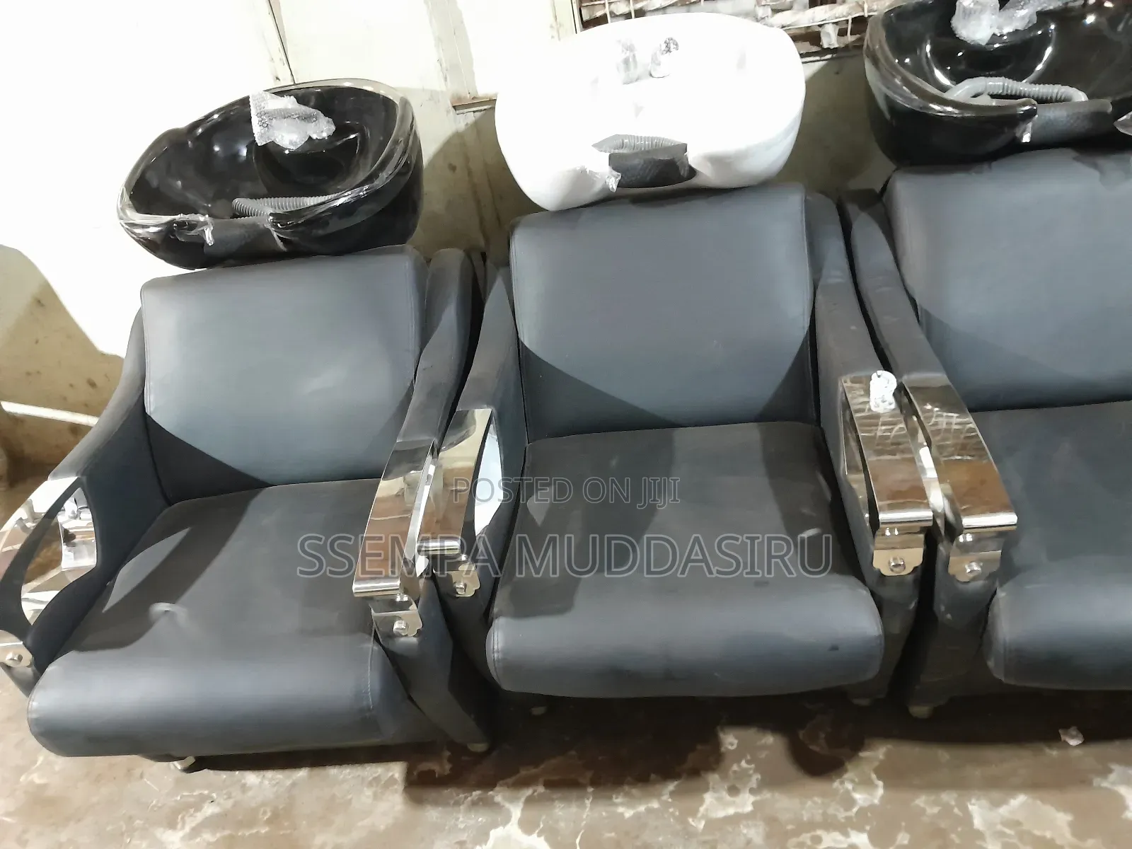Executive Salon Sink Brand New, Black,White.