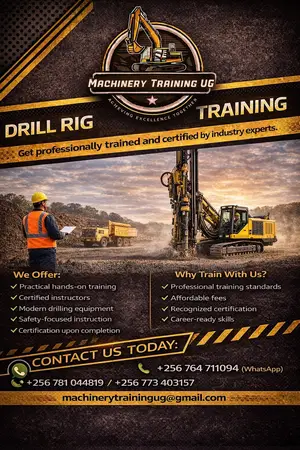 Drill Rig Operator Training in Uganda– Enrol Now