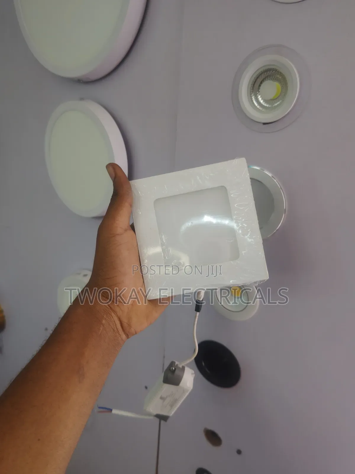 6w Recessed Square Panel Light