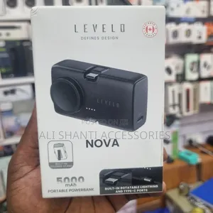 5000mah Level Nova Portable Power Bank