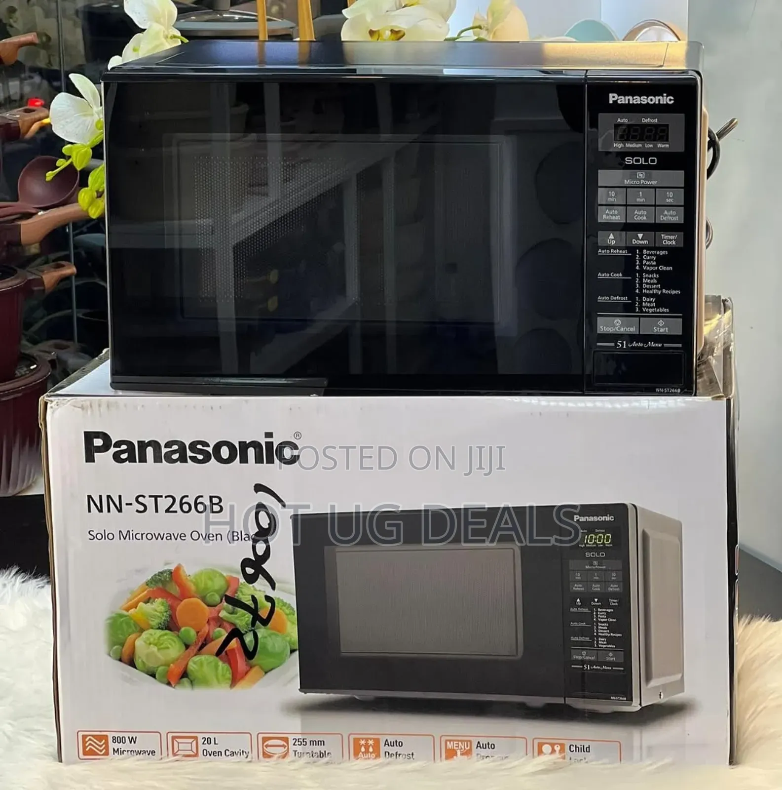 Panasonic 25liters Compact Solo Automatic Microwave Oven