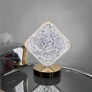 Square Shape Crystal Lamp