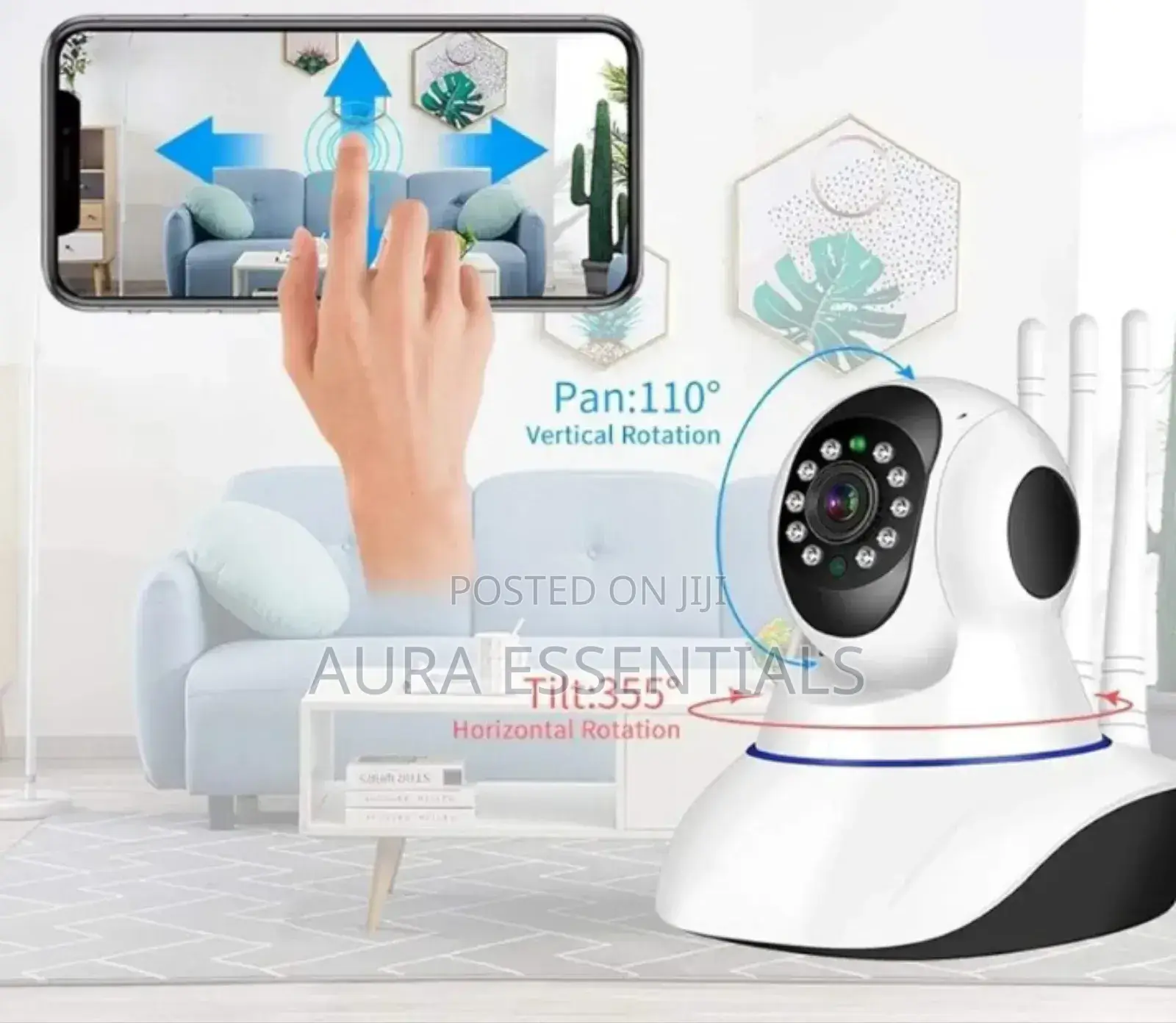 360° Wifi Smart Security Camera