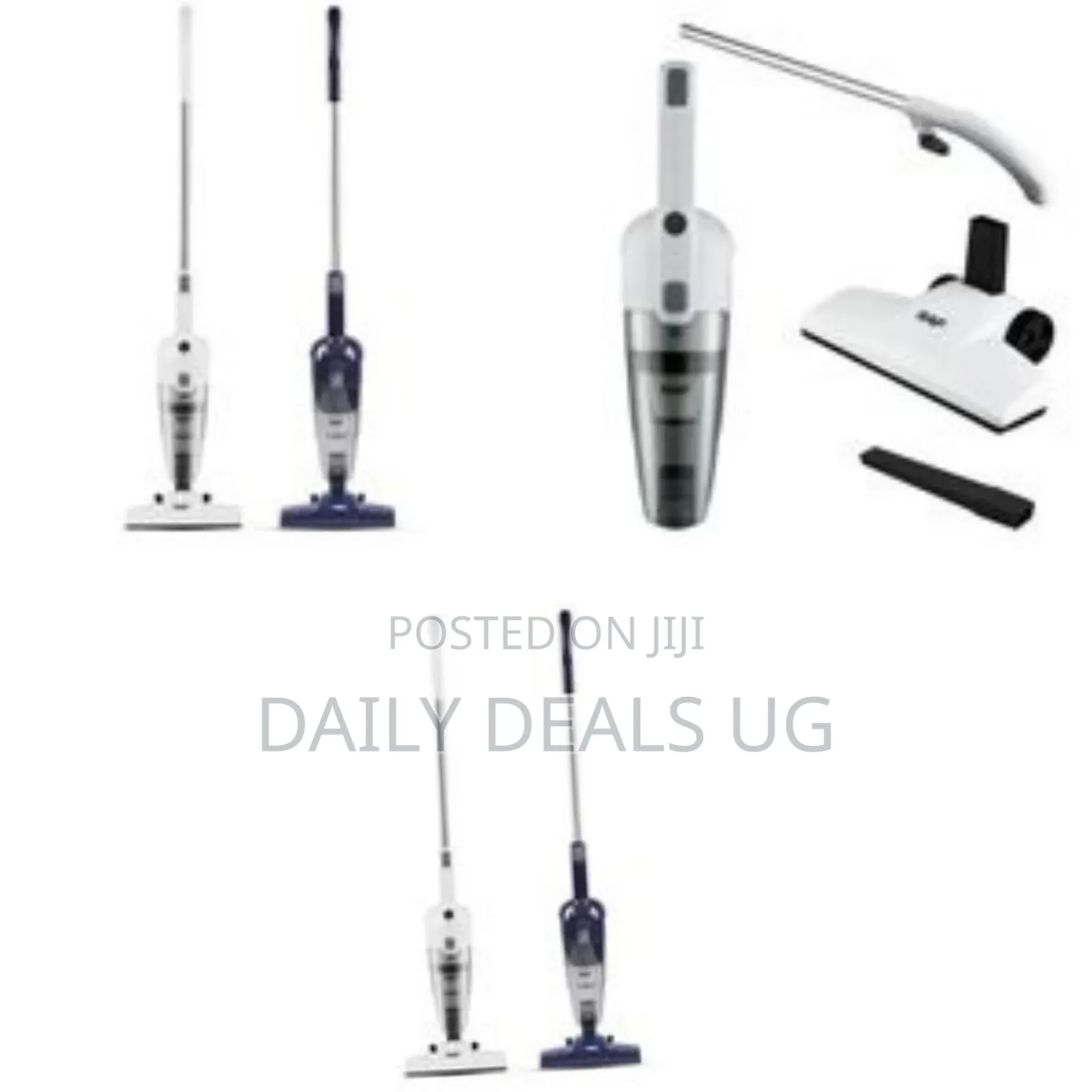 Raf Versatile 2-in-1 Stick and Handheld Vacuum Cleaner - Multicolor