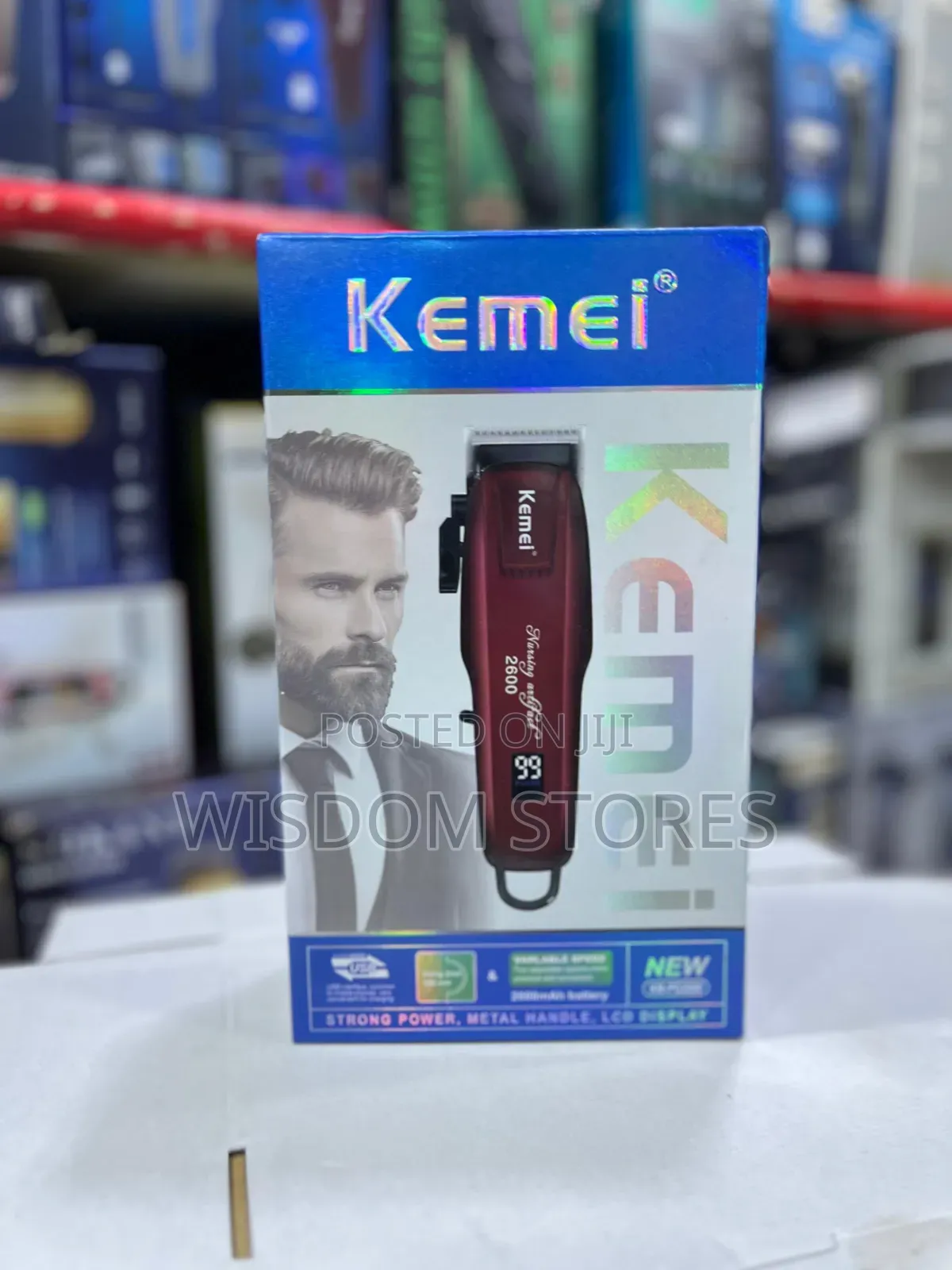 Professional Hair Clipper and Trimmer, Kemei