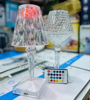 Rechargeable Led Crystal Table Lamps.