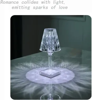 Crystal Diamond Table Lamp