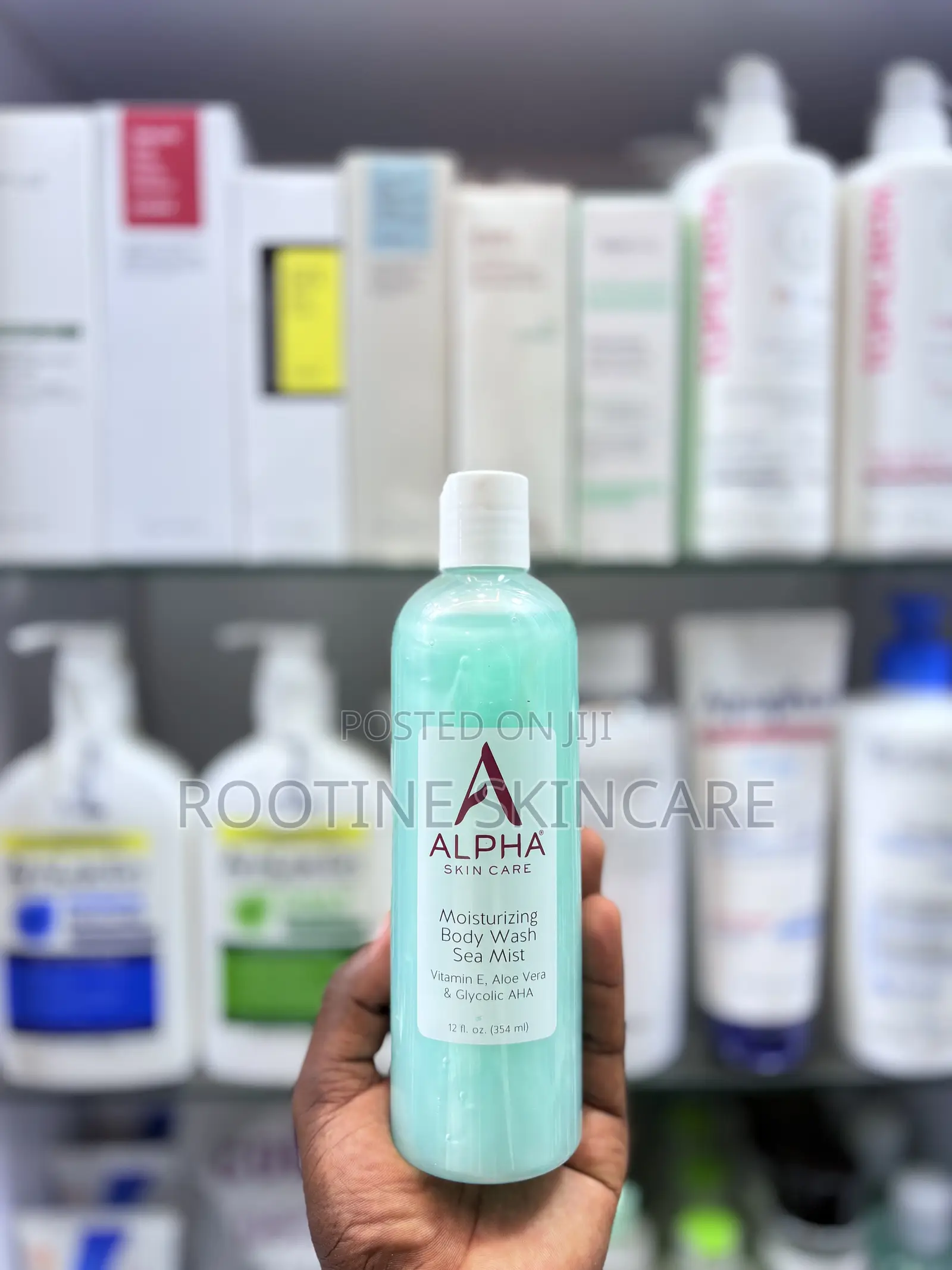 Alpha Renewal Moisturizing Body Wash With Vit E Glycolic Acid
